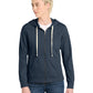 Women's Re-Fleece Full-Zip Hoodie - DT8103 - Heathered Navy