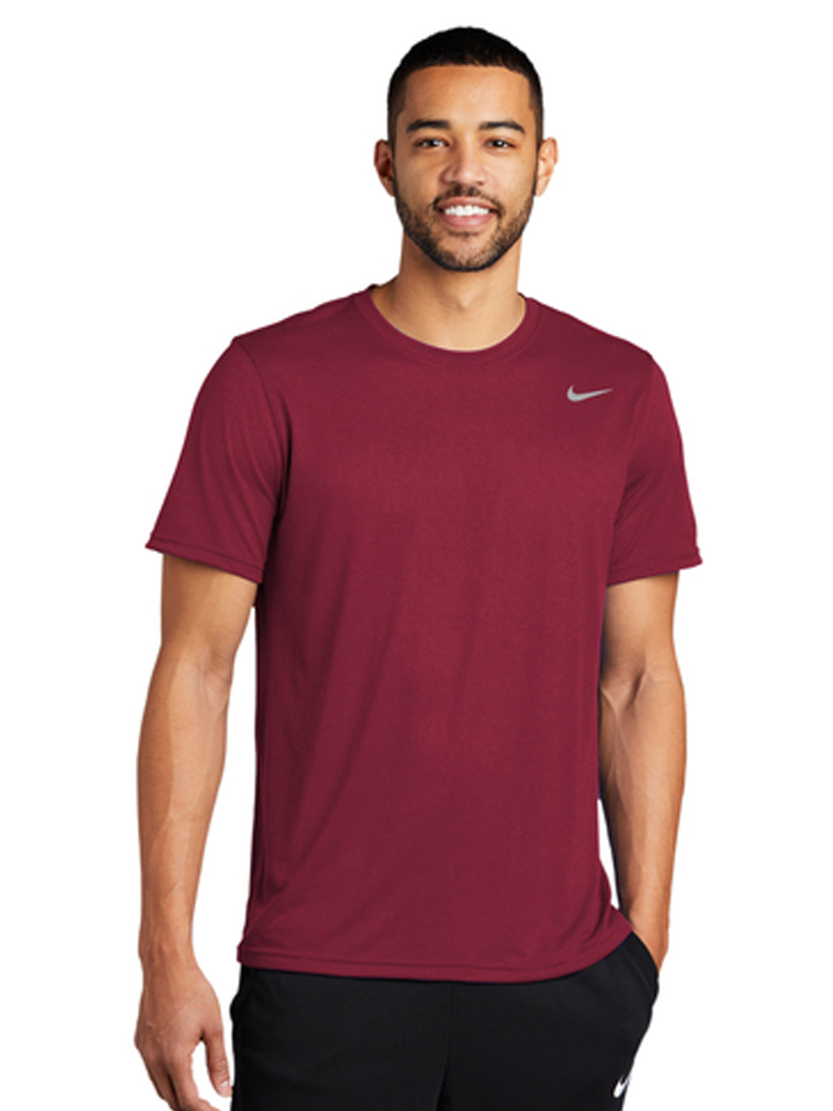 Men's Athletic T-Shirt - DV7299 - Team Maroon