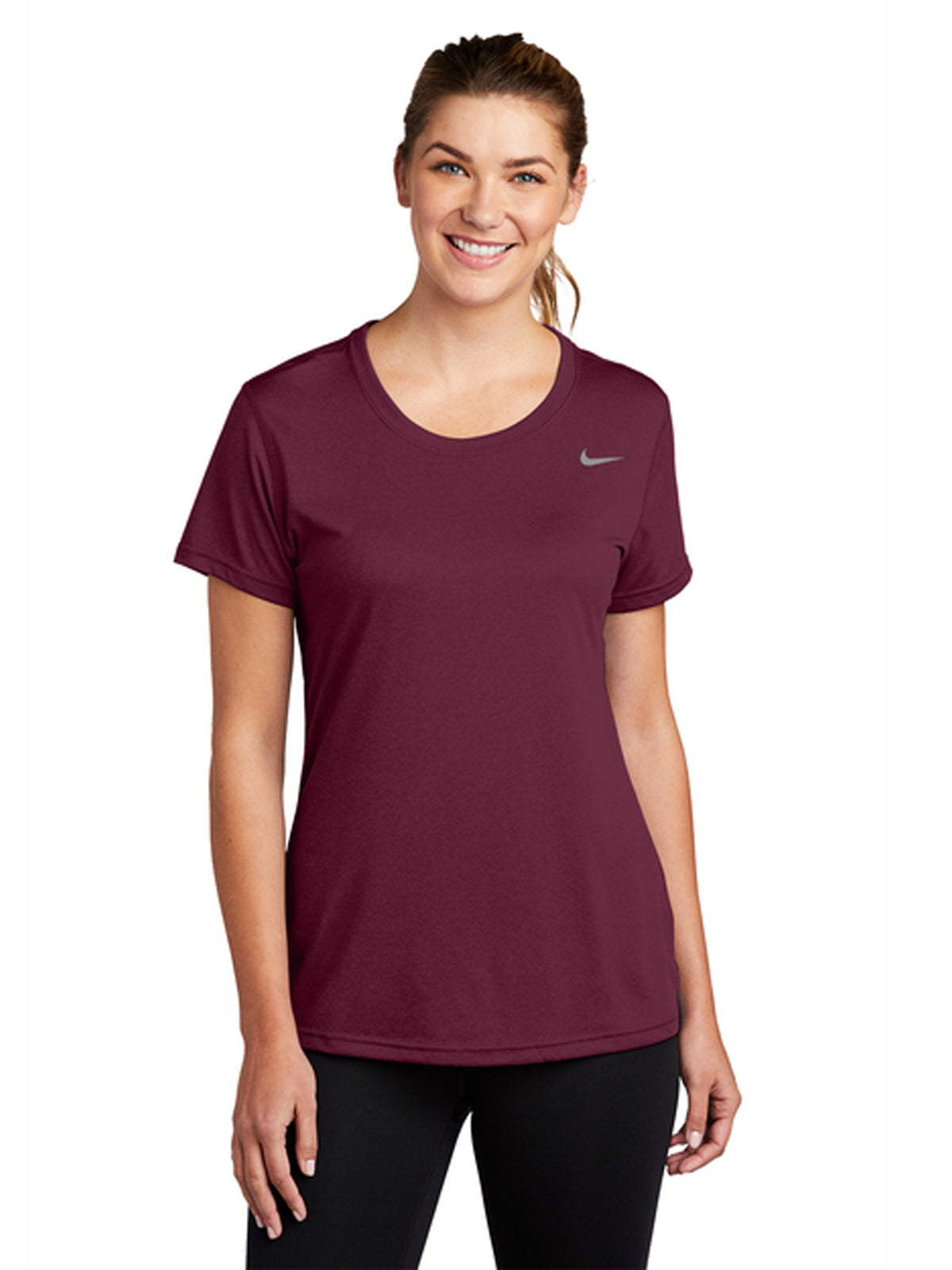 Women's Team rLegend T-Shirt - DV7312 - Deep Maroon