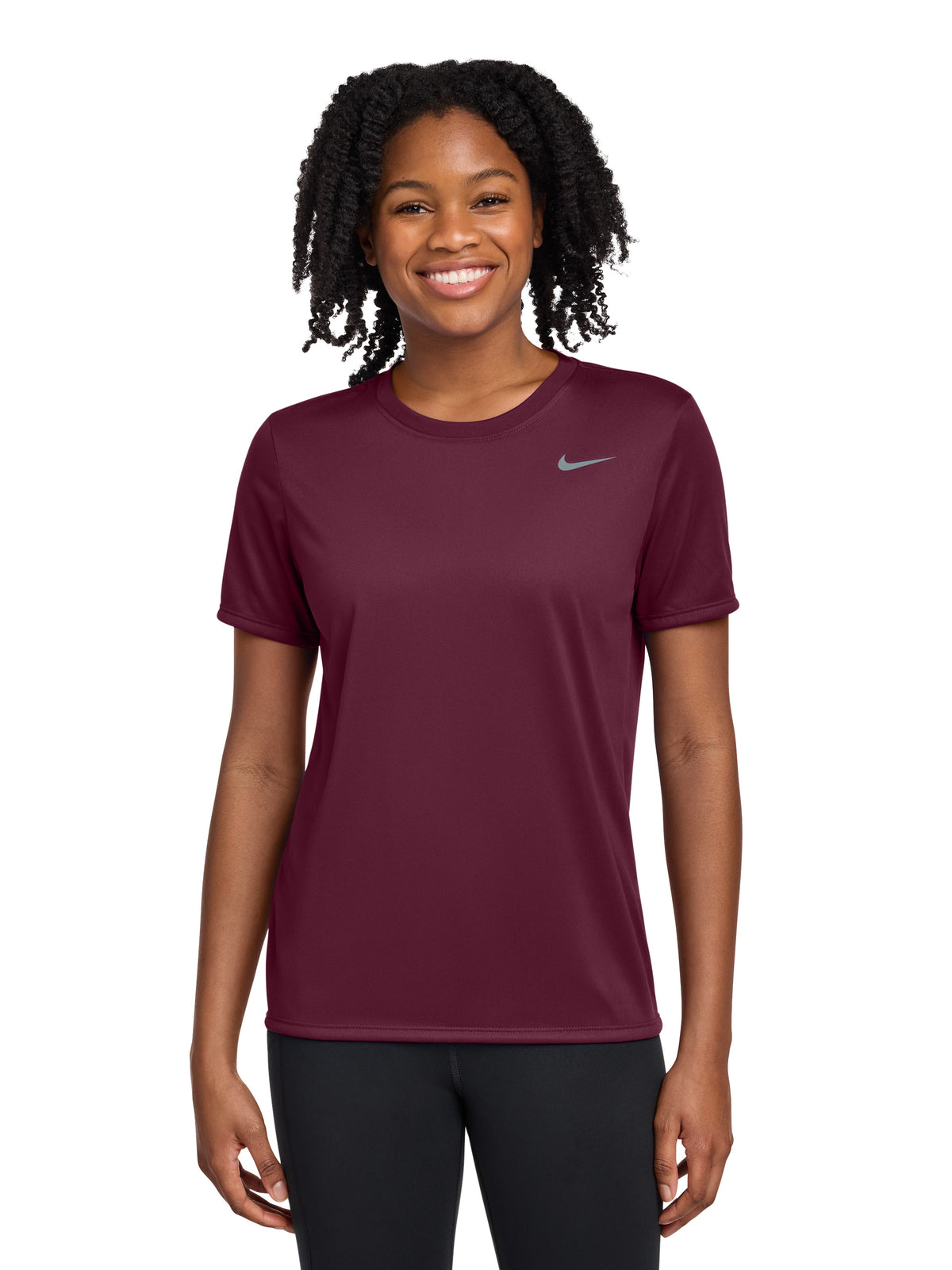 Women's Team rLegend T-Shirt - DV7312 - Deep Maroon