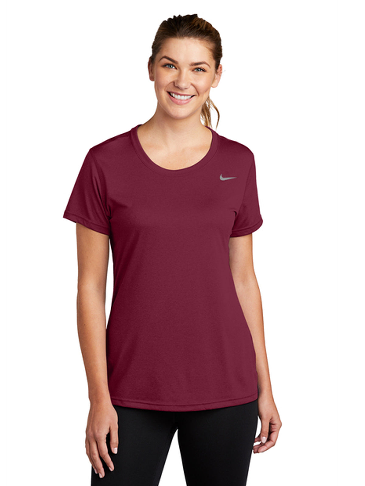 Women's Team rLegend T-Shirt - DV7312 - Team Maroon