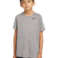Unisex Pocketless Youth Team rLegend Tee - DV7317 - Carbon Heather