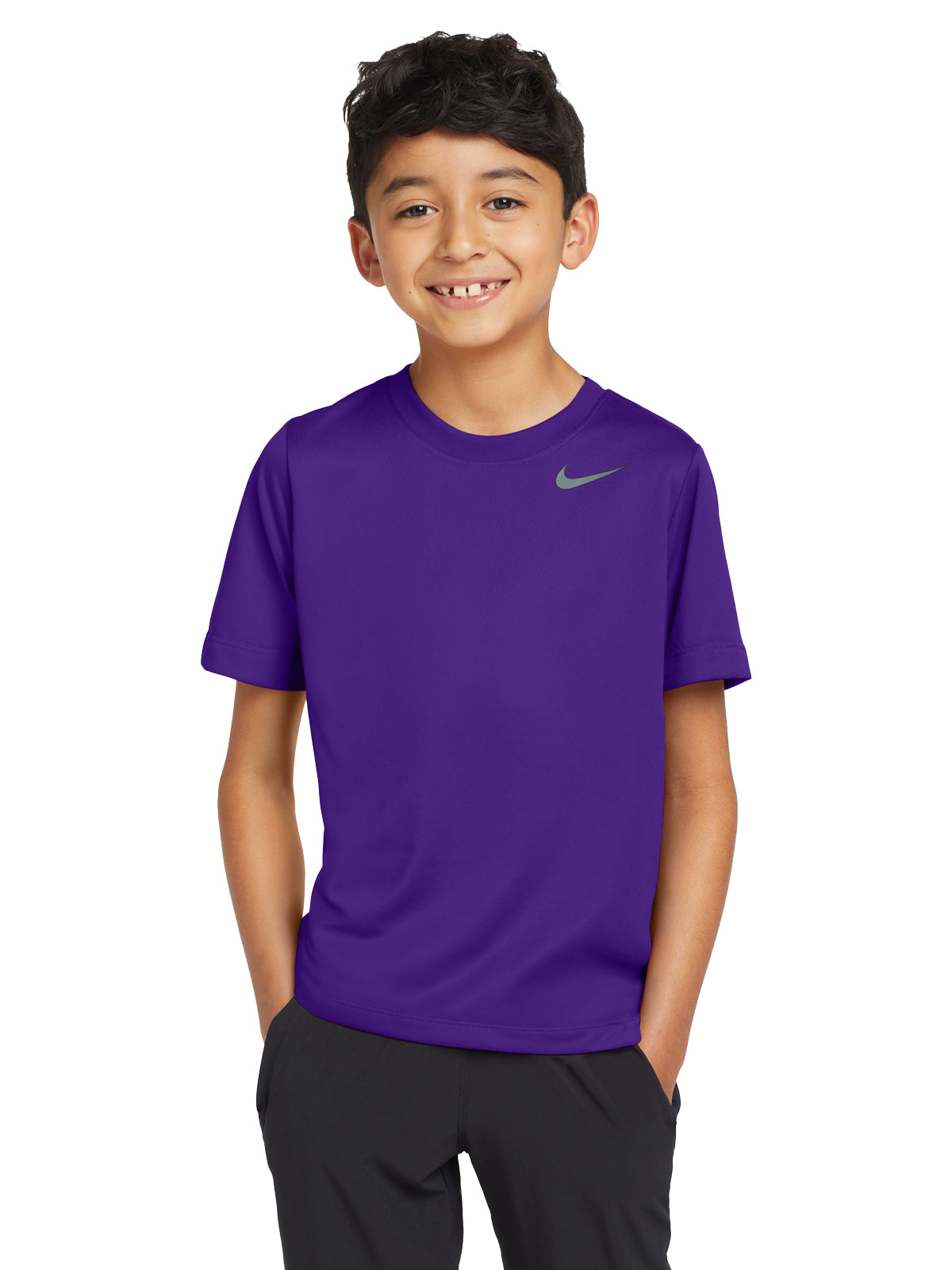 Unisex Pocketless Youth Team rLegend Tee - DV7317 - Court Purple