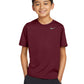 Unisex Pocketless Youth Team rLegend Tee - DV7317 - Deep Maroon