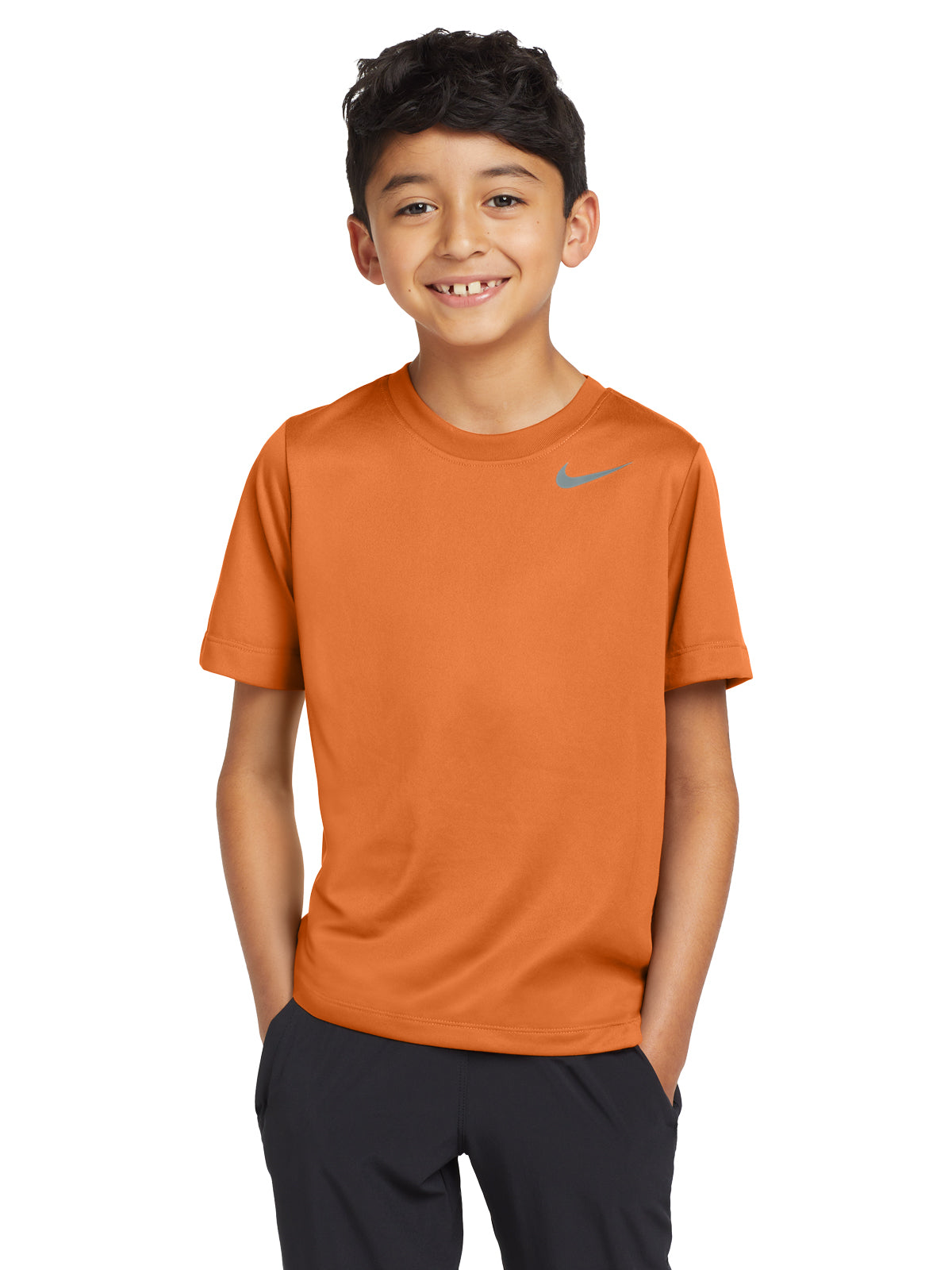 Unisex Pocketless Youth Team rLegend Tee - DV7317 - Desert Orange