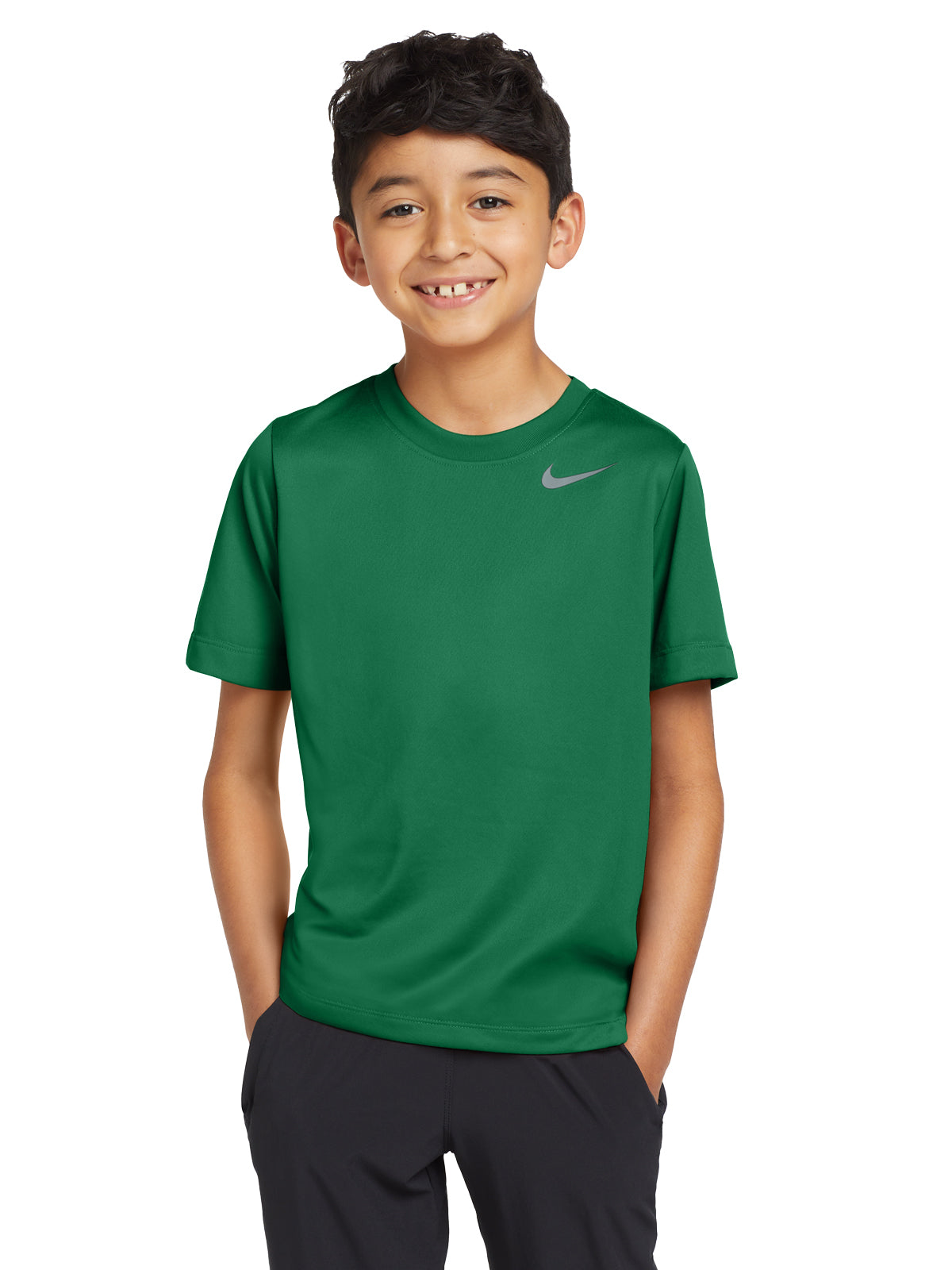 Unisex Pocketless Youth Team rLegend Tee - DV7317 - Gorge Green