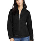 Women's Full-Zip Fleece Jacket - EB201 - Black