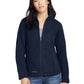 Women's Full-Zip Fleece Jacket - EB201 - River Blue Navy