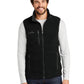 Men's Fleece Vest - EB204 - Black