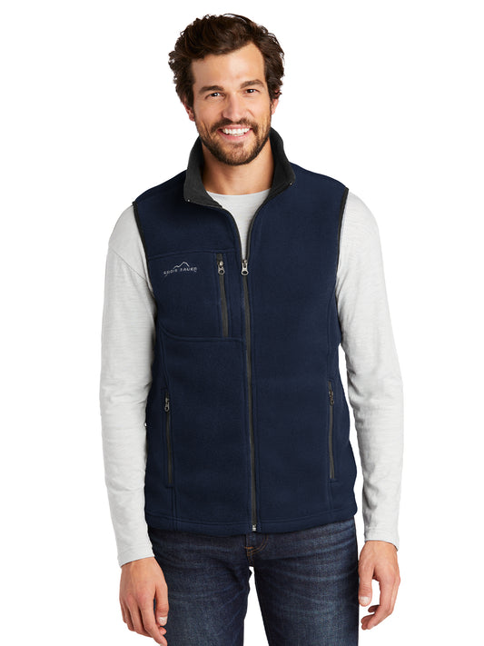 Men's Fleece Vest - EB204 - River Blue Navy
