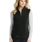 Women's Fleece Vest - EB205 - Black