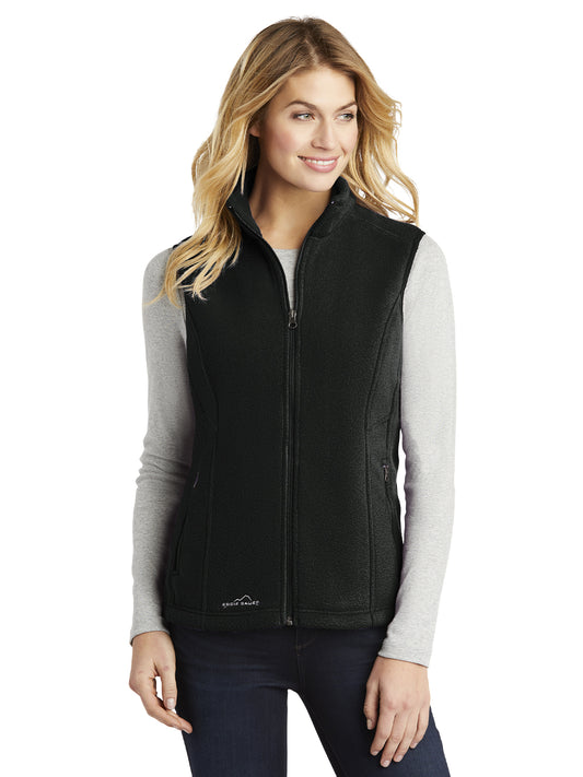 Women's Fleece Vest - EB205 - Black