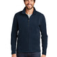 Men's Full-Zip Microfleece Jacket - EB224 - Navy Blue