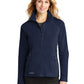 Women's Full-Zip Microfleece Jacket - EB225 - Navy Blue