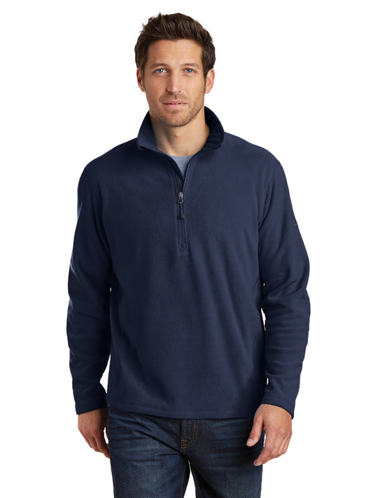 Men's 1/2 Zip Microfleece Sweatshirt - EB226 - Navy
