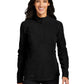 Women's 1/2-Zip Microfleece Sweatshirt - EB227 - Black