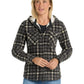 Women's Four-Pocket Woodland Shirt Jacket - EB229 - Grey Steel/Bone