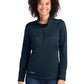 Women's Pocketless Mid Layer 1/2-Zip Sweatshirt - EB2370 - River Blue Navy
