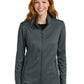 Eddie Bauer Women's Smooth Mid Layer Fleece Full-Zip - EB2470 - Iron Gate