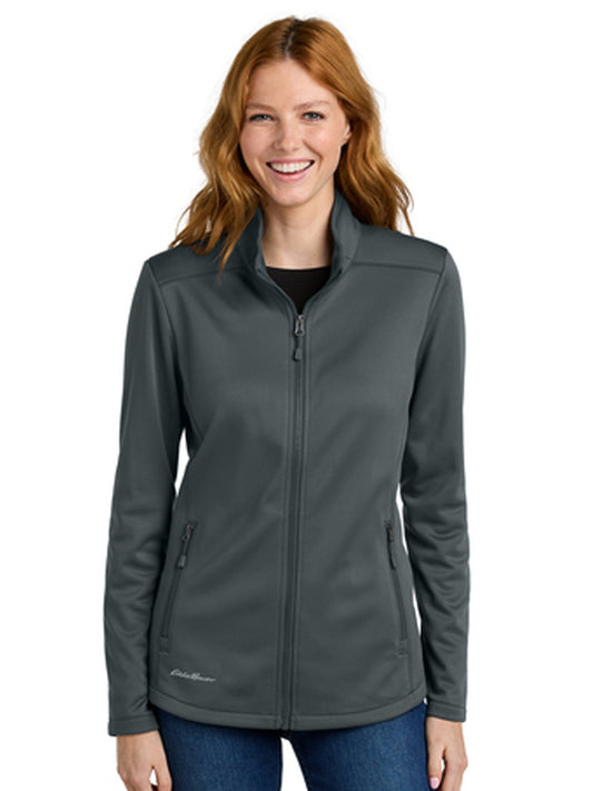 Eddie Bauer Women's Smooth Mid Layer Fleece Full-Zip - EB2470 - Iron Gate