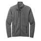 Men's Full-Zip Sweater Fleece Jacket - EB250 - Dark Grey Heather