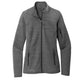 Women's Full-Zip Sweater Fleece Jacket - EB251 - Dark Grey Heather