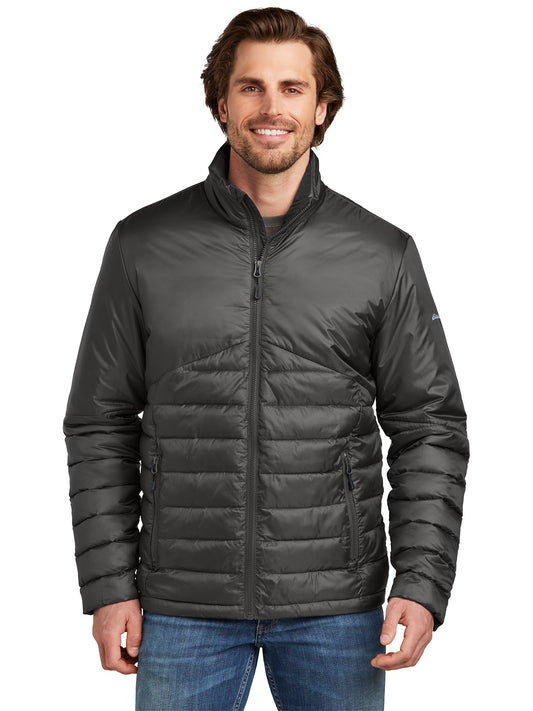 Men's Quilted Jacket - EB510 - Iron Gate