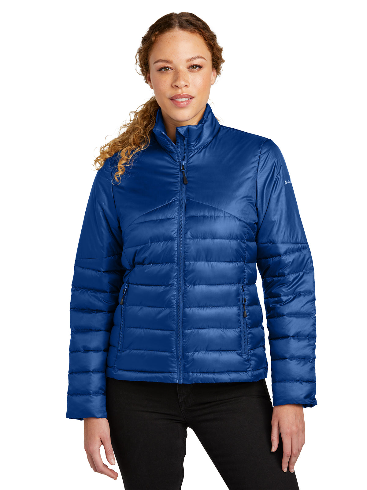 Women's Quilted Jacket - EB511 - Cobalt Blue