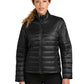 Women's Quilted Jacket - EB511 - Deep Black