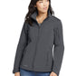 Women's 3-Pocket Soft Shell Jacket - EB531 - Grey Steel