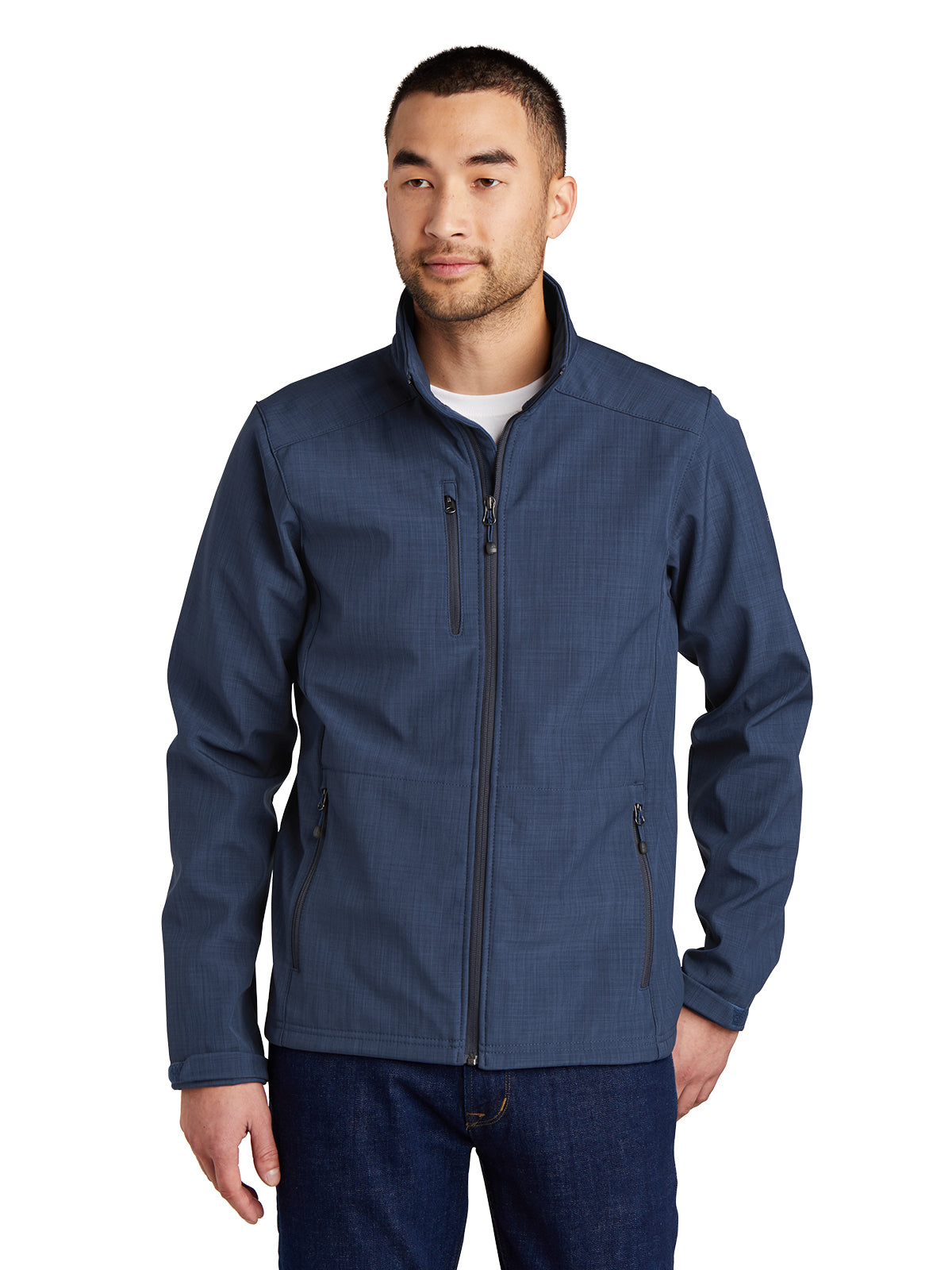 Men's Soft Shell Jacket - EB532 - Blue