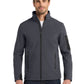 Men's Three-Pocket Rugged Ripstop Soft Shell Jacket - EB534 - Grey Steel