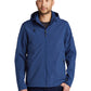 Men's Hooded Soft Shell Parka - EB536 - Admiral Blue