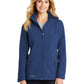 Women's Soft Shell Parka - EB537 - Admiral Blue