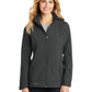 Women's Soft Shell Parka - EB537 - Grey Steel