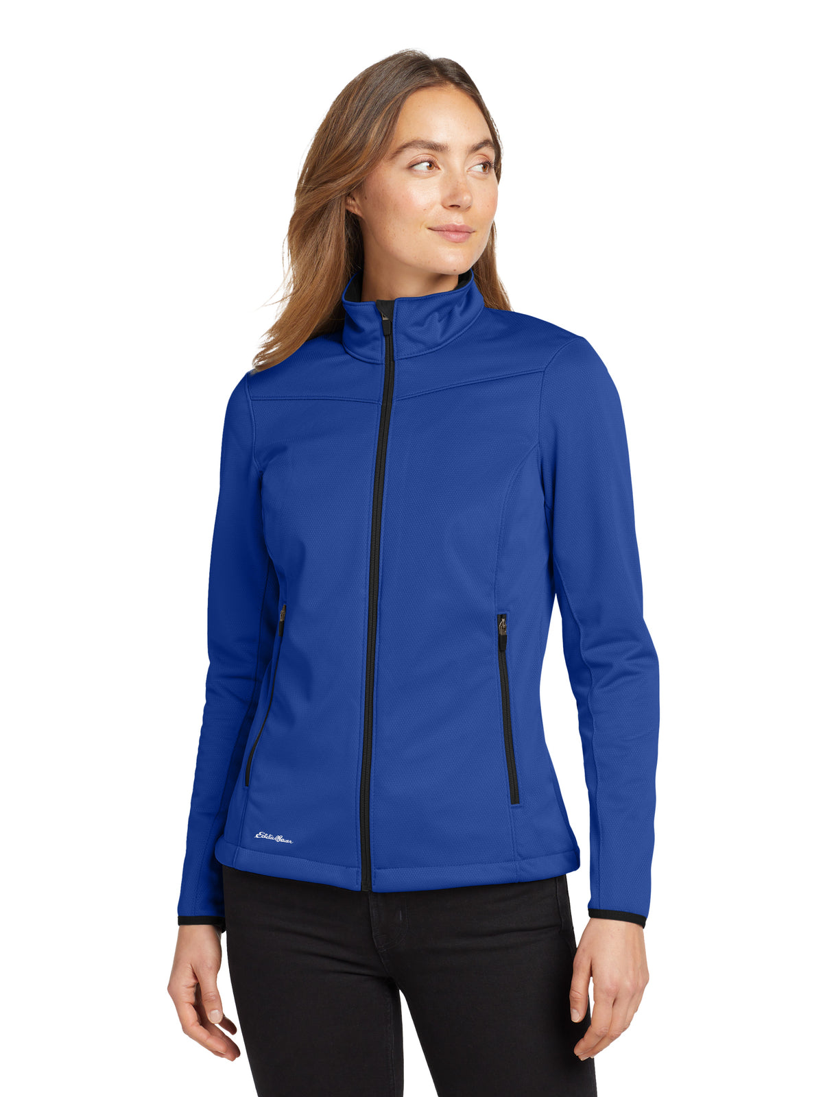 Women's Weather-Resist Soft Shell Jacket - EB539 - Cobalt Blue