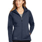 Women's 3-Pocket Trail Soft Shell Jacket - EB543 - River Blue Navy/ River Blue Navy