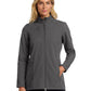 Women's Stretch Soft Shell Jacket - EB545 - Iron Gate