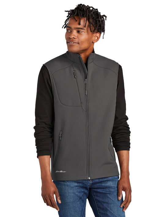 Men's Stretch Soft Shell Vest - EB546 - Iron Gate