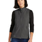 Women's Stretch Soft Shell Vest - EB547 - Iron Gate
