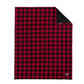 Woodland Blanket - EB750 - Radish/ Black