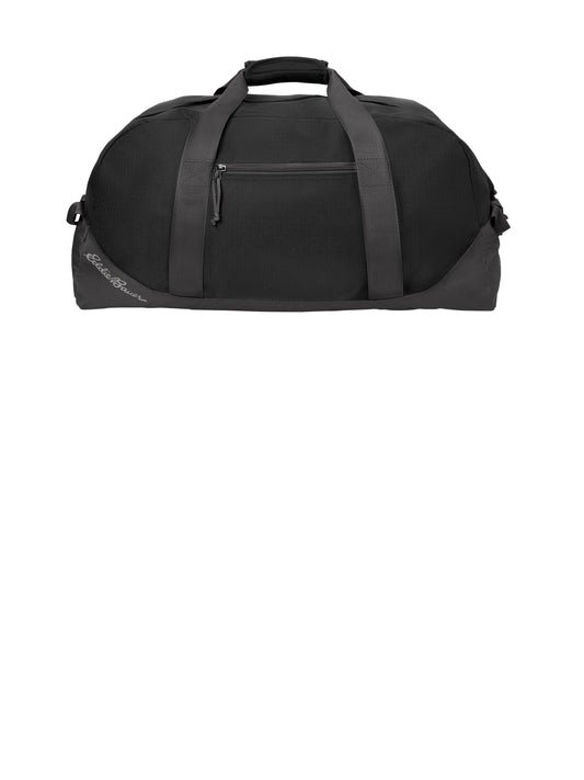 Large Ripstop Duffel Bag - EB901 - Black/Grey Steel