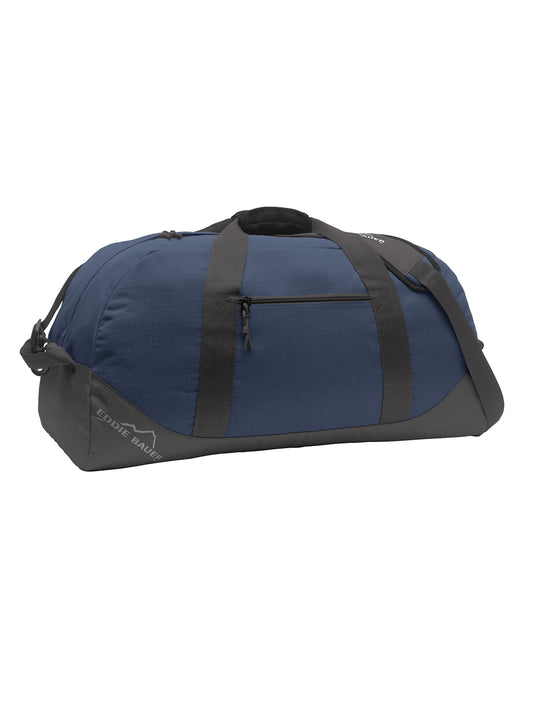 Large Ripstop Duffel Bag - EB901 - Coast Blue/Grey Steel