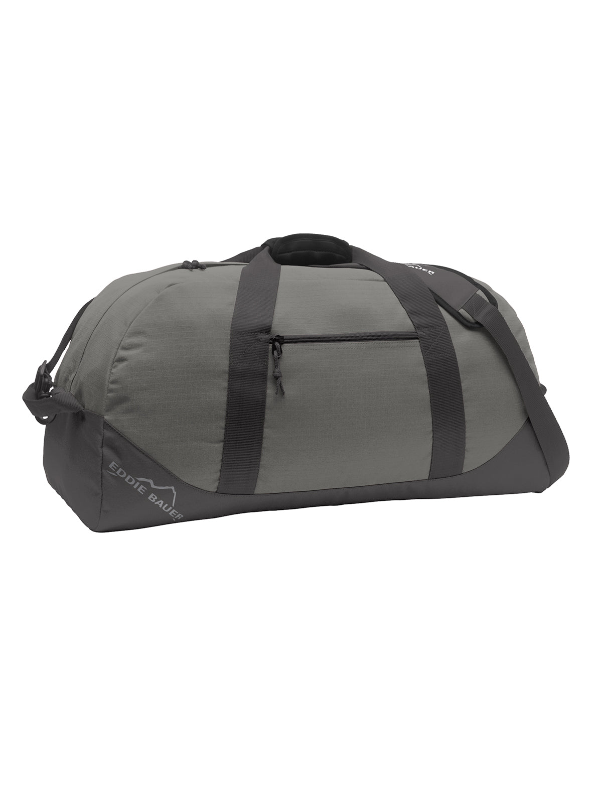 Large Ripstop Duffel Bag - EB901 - Pewter Grey/Grey Steel