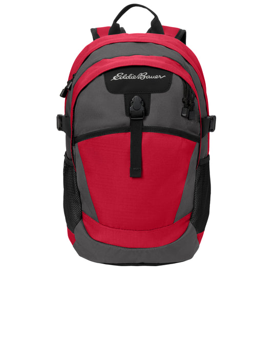 Ripstop Backpack - EB910 - Radish/Grey Steel