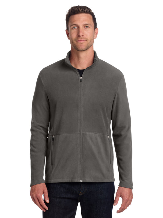 Men's Microfleece Jacket - F151 - Pewter
