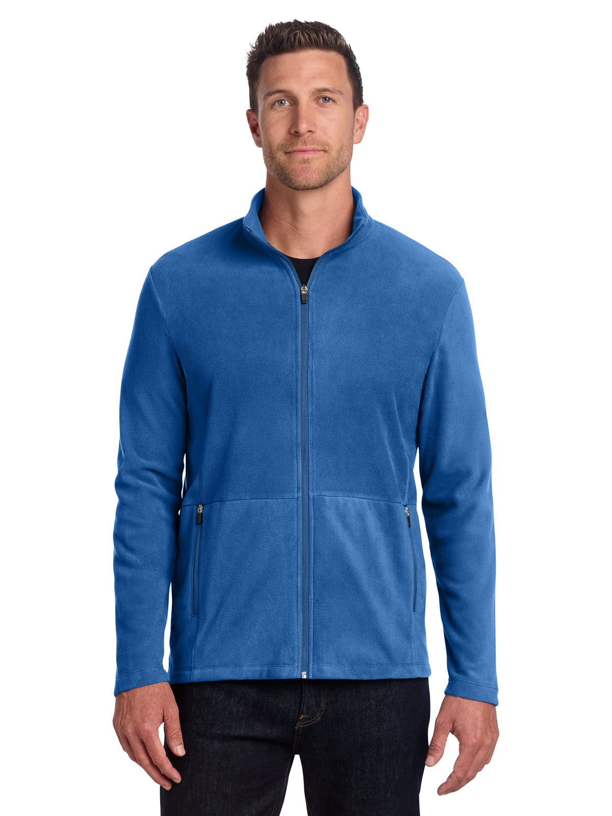Men's Microfleece Jacket - F151 - Royal