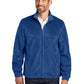 Men's Plush Fleece Full-Zip Jacket - F190 - Royal