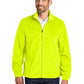 Men's Plush Fleece Full-Zip Jacket - F190 - S. Yellow