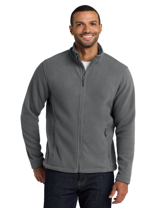 Men's Value Fleece Jacket - F217 - Deep Smoke